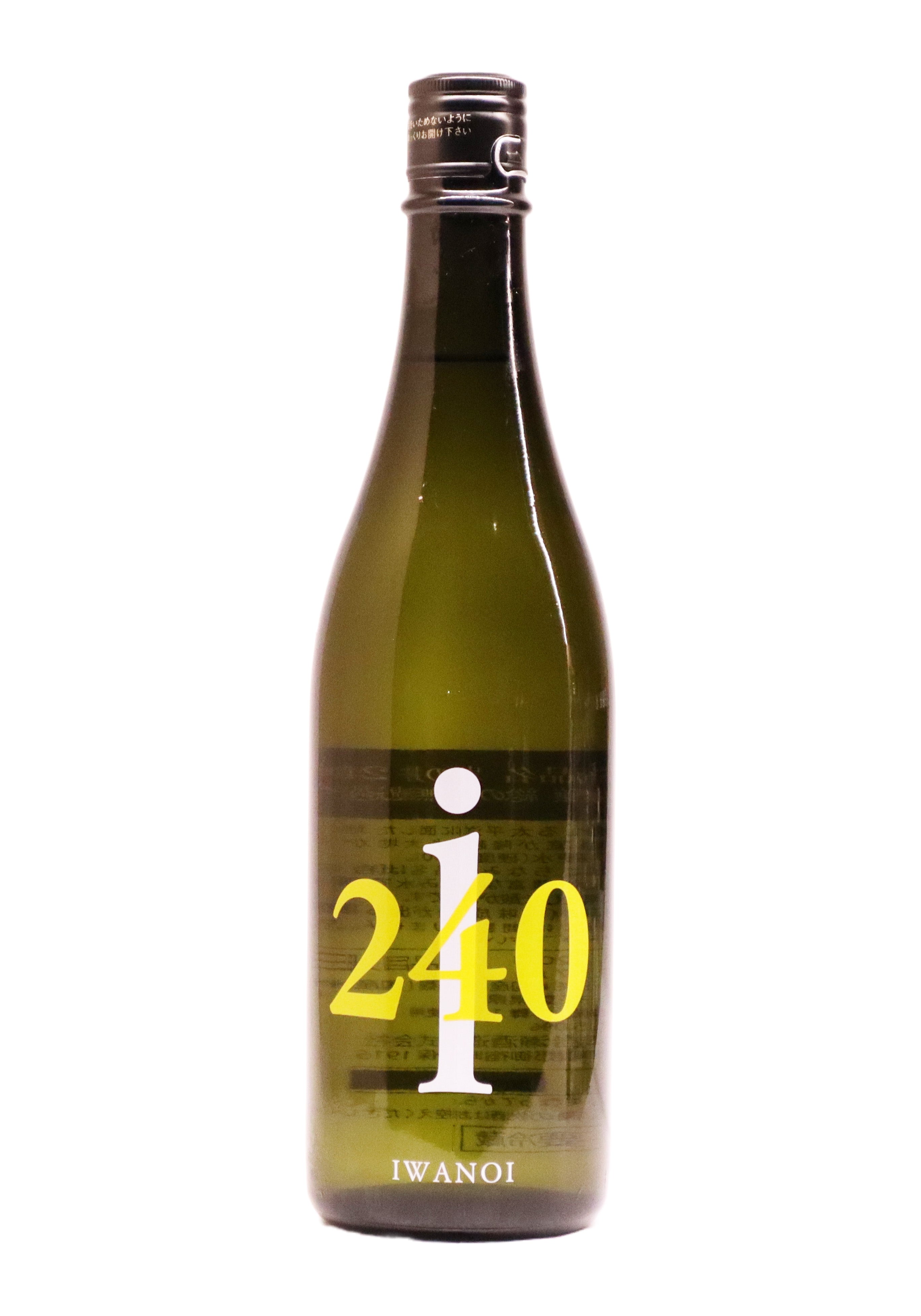 i240 Junmai Ginjo Sonomai Unfiltered Raw Sake [720ml/1,800ml]