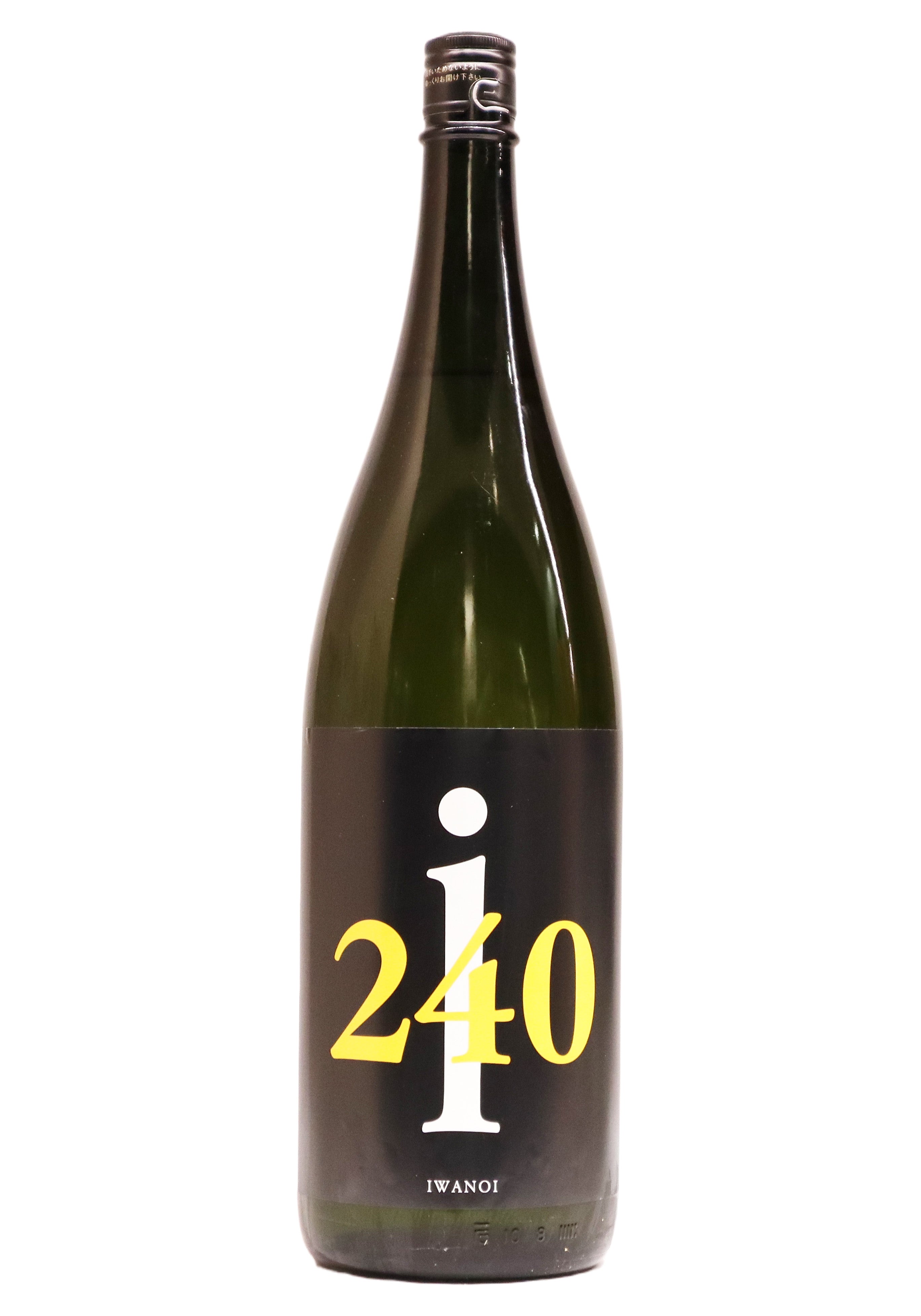 i240 Junmai Ginjo Sonomai Unfiltered Raw Sake [720ml/1,800ml]