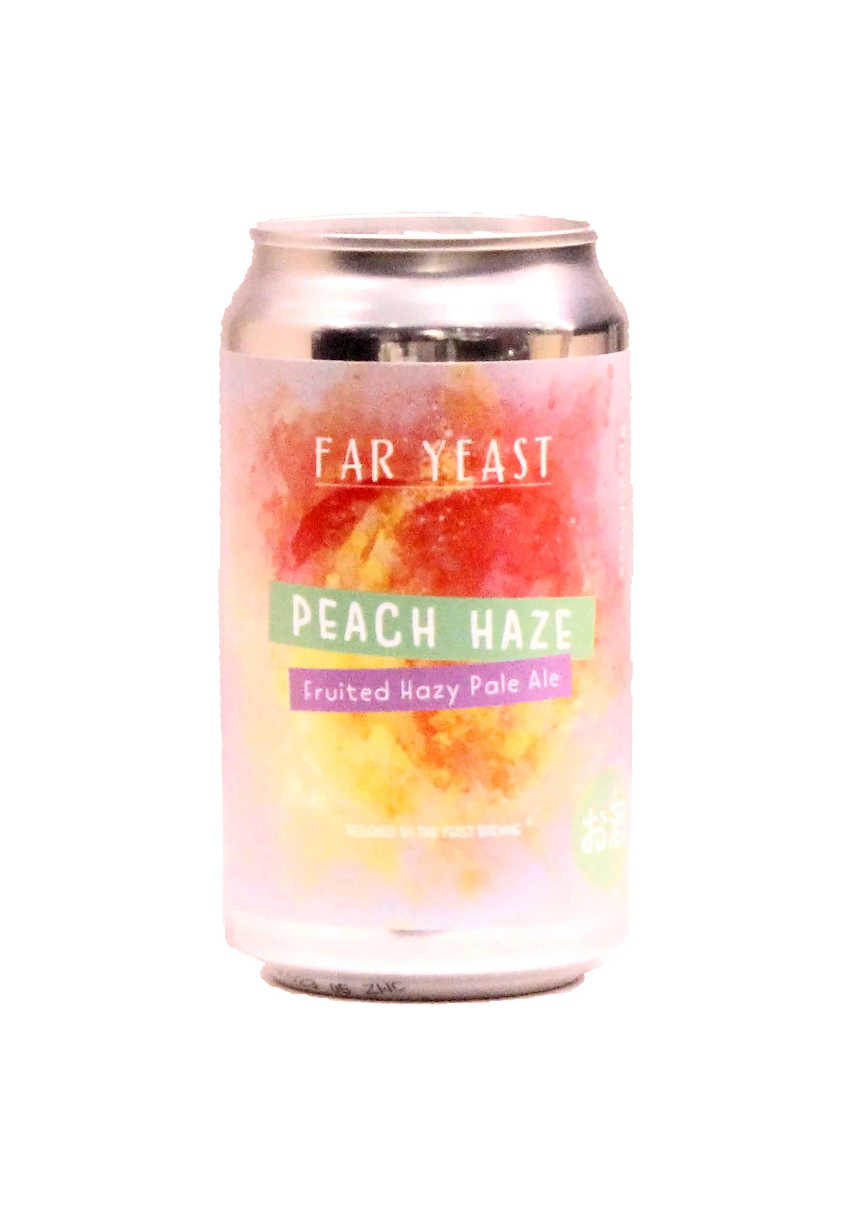 Far Yeast Peach Haze / Fruited Hazy Pale Ale【350ml】